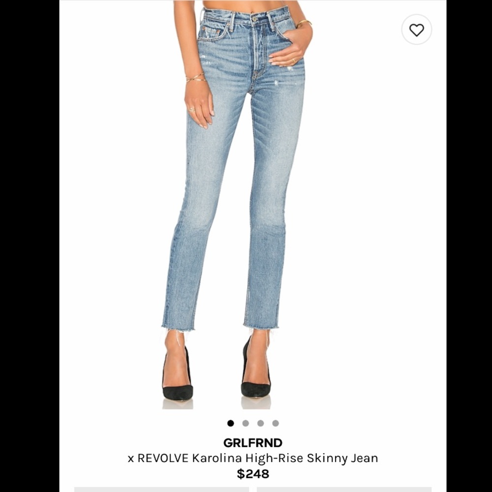 GRLFRND Karolina High-Rise Skinny